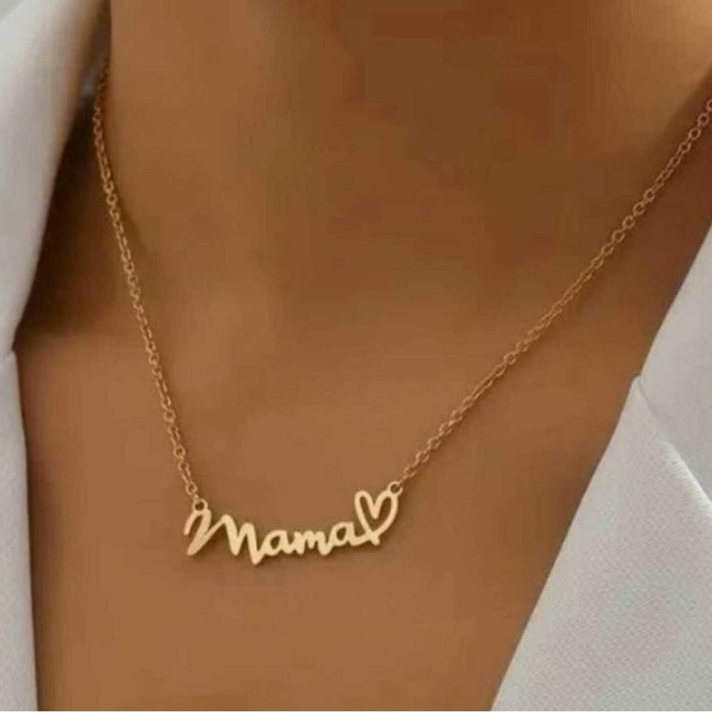 Gold‎ 'Mama' Necklace